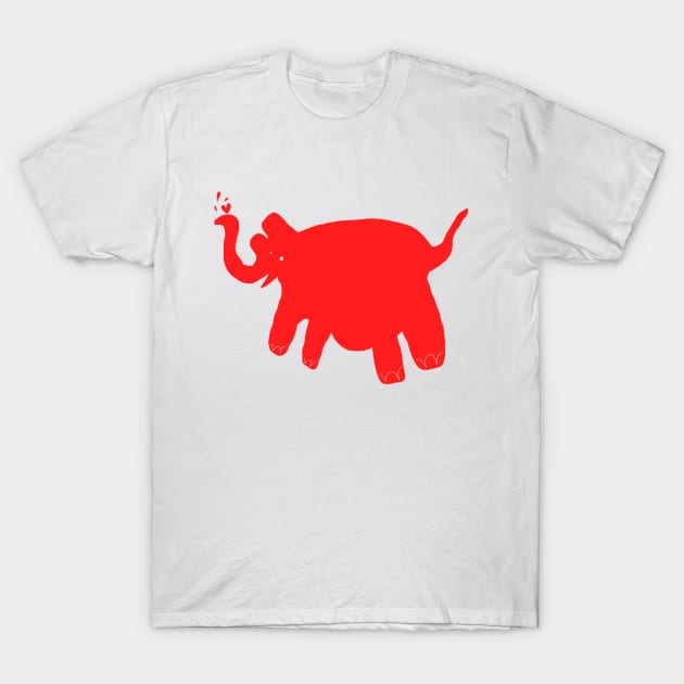 elephant T-Shirt by Angel Rivas